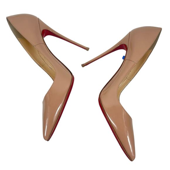 Christian Louboutin So Kate 120mm Patent Leather Pump Blush Size 39 - Picture 8 of 16
